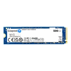 Kingston Nv3 Nvme Pcie M.2 Pcie Gen 4.0 X 4 2280 SSD 500GB