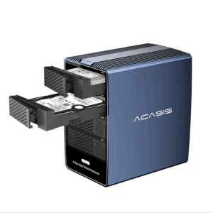 Acasis 4 Bay 2.5/3.5 Inch SATA/SAS to USB 3.0 Hard Drive Enclosure