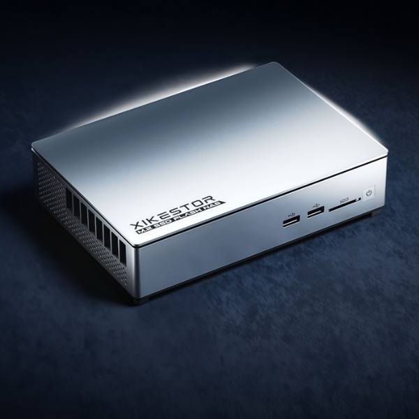 xikestor nas051 12450h 4b 4 bay m.2 nvme pcie ssd mini nas