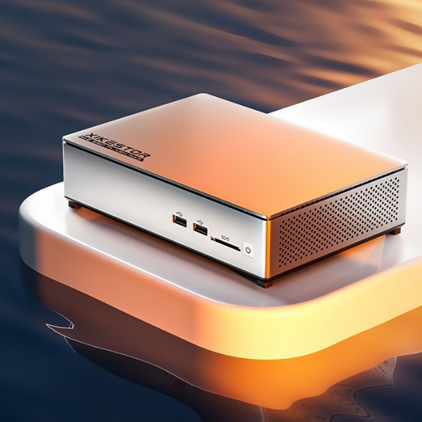 xikestor nas051 12450h 4b 4 bay m.2 nvme pcie ssd mini nas