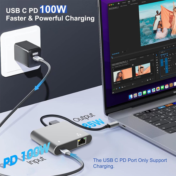 xput 2 in 1 type c to rj45 adapter