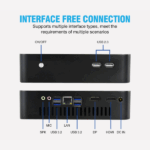 sharerdp l10 x55120 business mini pc intel core i5 12th gen 12400 8+256gb ram