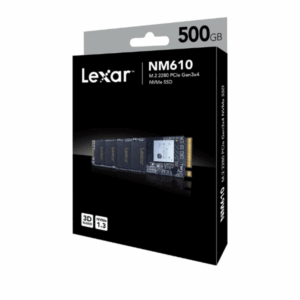 Lexar LNM610 PRO M.2 PCle 4.0 Gen 3*4 NVMe SSD 500G