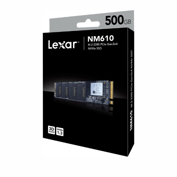 Lexar LNM610 PRO M.2 PCle 4.0 Gen 3*4 NVMe SSD 500G lexar lnm610 pro m.2 pcle 4.0 gen 3*4 nvme ssd 500g