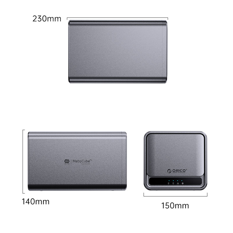 orico ts200 nas metacube (2 bay) private cloud storage