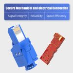 hy connect hrj p88 a rj45 male pass through modular plug