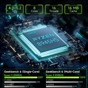 GMKtec K11 AMD R9 8945HS Gaming Mini PC