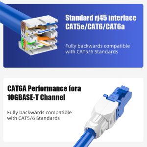 HY Connect HRJ-P88F-A-RJ45 FTP toolless modular plug