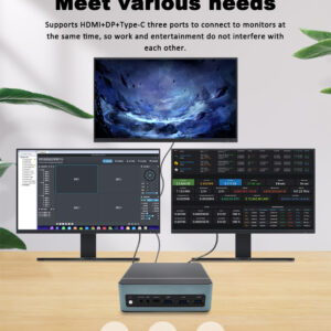 Jieruicc GT870-I7-11950H Mini PC