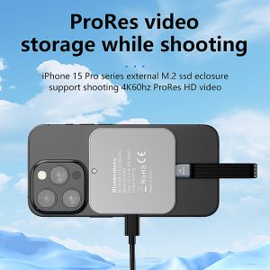 Blueendless M3NF Magnetic M.2 NVMe SSD Enclosure