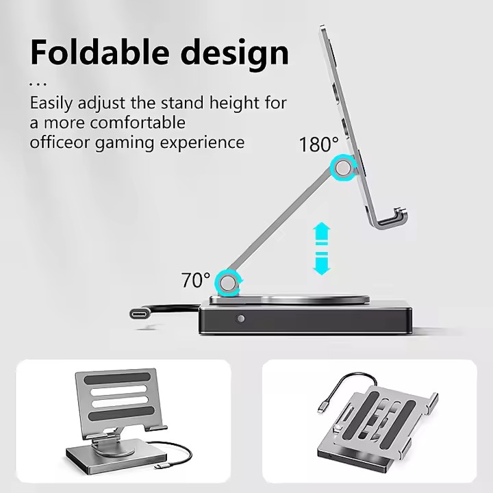 silver deer st901 docking station stand
