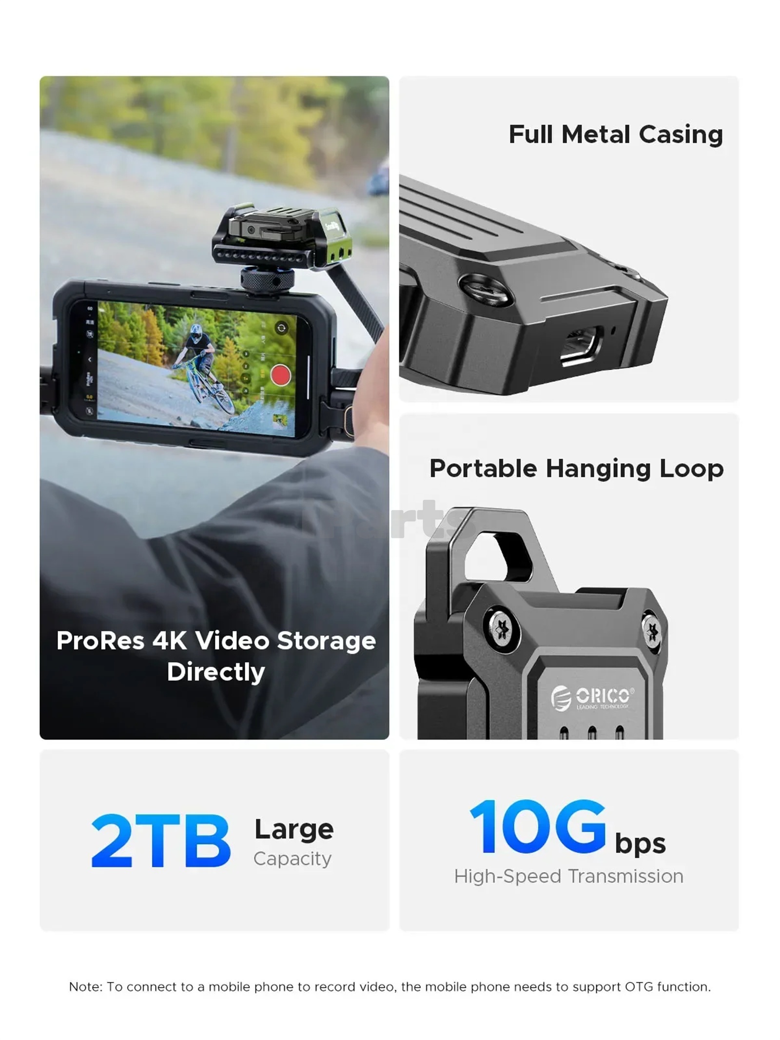 orico m.2 nvme ssd enclosure 2230 size