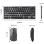mini pc wireless keyboard and mouse combo