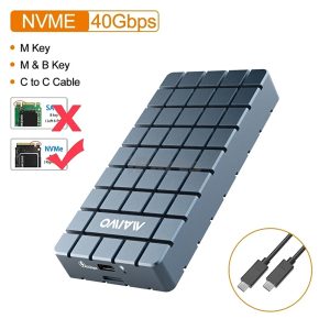 Maiwo USB 4.0 40Gbps M.2 NVMe SSD Enclosure