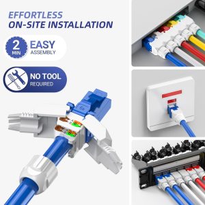 Hyconnect HRJ-P88-A-LM-C5E Tool-Free RJ45 Connector