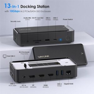 Wavlink WL-UMD23M 13-in-1 docking station