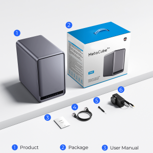 Orico TS500 NAS MetaCube Pro (5-Bay) Private Cloud Storage