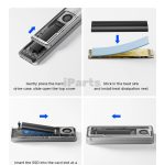 orico aagm2 u4 usb4 40gbps nvme m.2 ssd enclosure