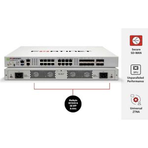 Fortinet FortiGate-200G Hardware Plus 1 Year FortiGuard Unified Threat Protection (UTP) (FG-200G-BDL-950-12)