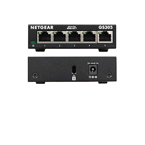 netgear gs305v3 unmanaged essentials switch