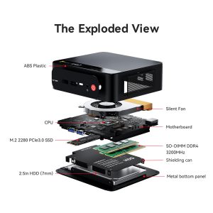 Beelink SER5 Pro R7 5825U Mini PC