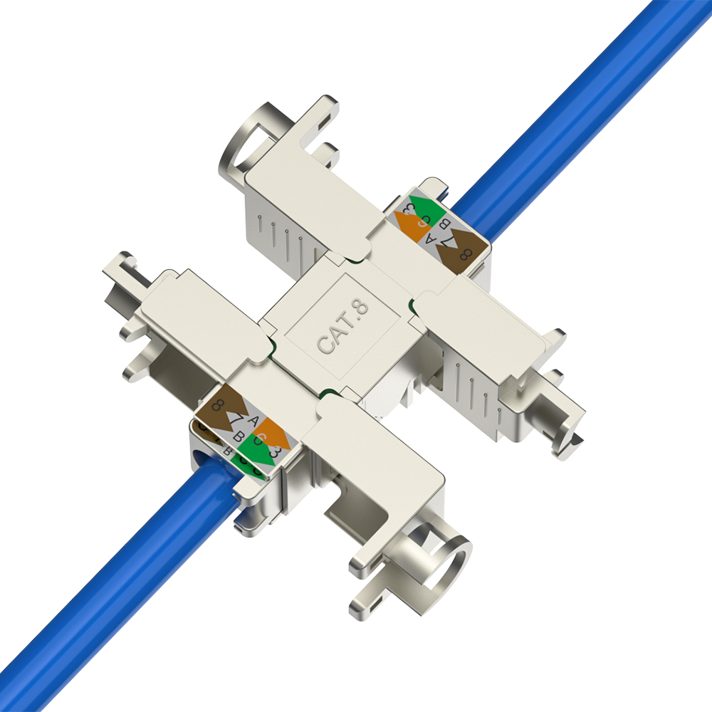 HY Connect HRJ-P88F-E Tool-Free RJ45 Connector auto draft