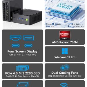 GMKtec Oculink K8 Plus Mini PC