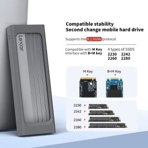 Lexar E300 M.2 SSD Enclosure