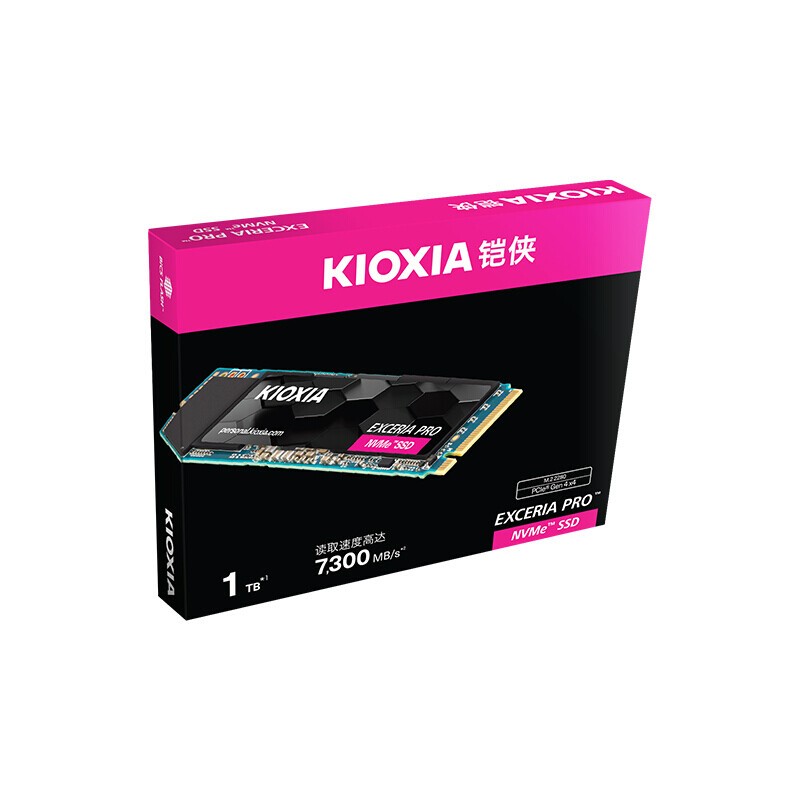 kioxia xceria pro m.2 pcie 1tb ssd