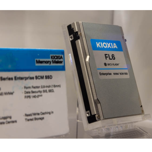 Kioxia SSD FL6 3.2TB 2.5” (15mm) NVMe XL-Flash SIE Write Intensive DWPD 60 | KFL6XHUL3T20