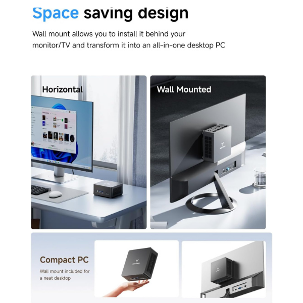 minisforum um760 mini pc slim r5 7640h