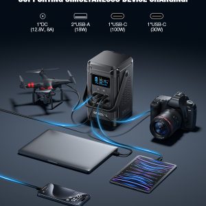 Grecell 240W 12000mAh Mini Outdoor Portable Lifepo4 portable power station