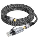 type c female to rj45 male ethernet converter