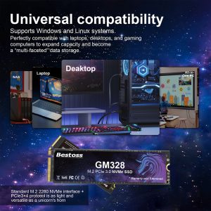 Bestoss M.2 PCIe 3.0 NVMe SSD