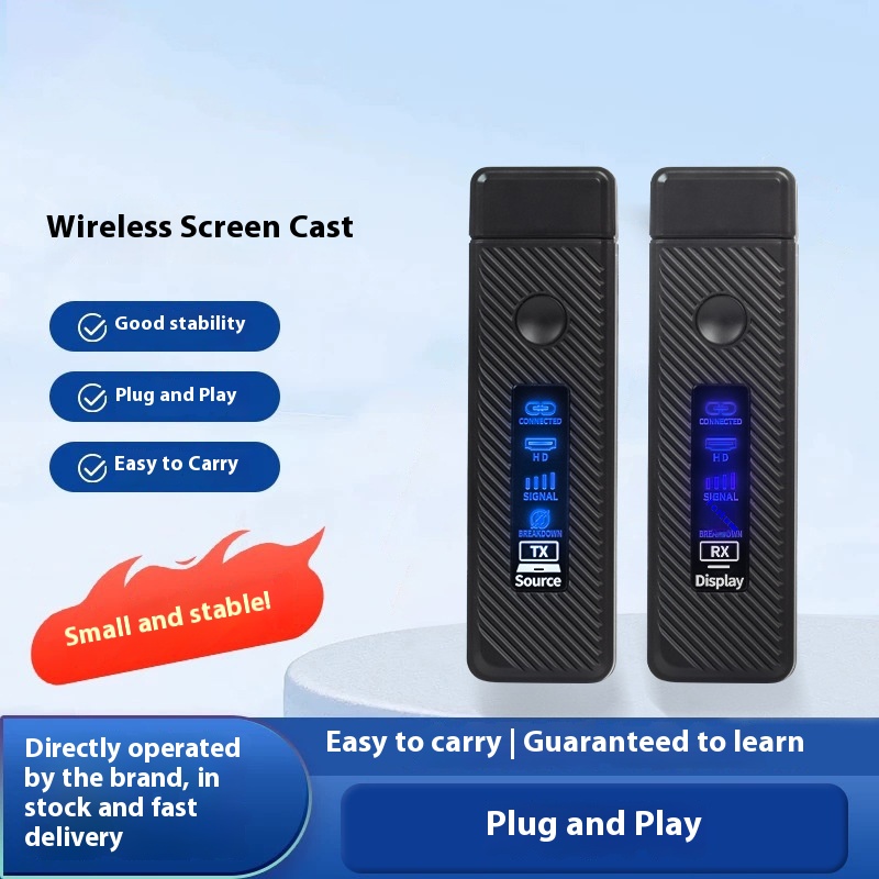 1080p wireless hdmi prover with audio & color control