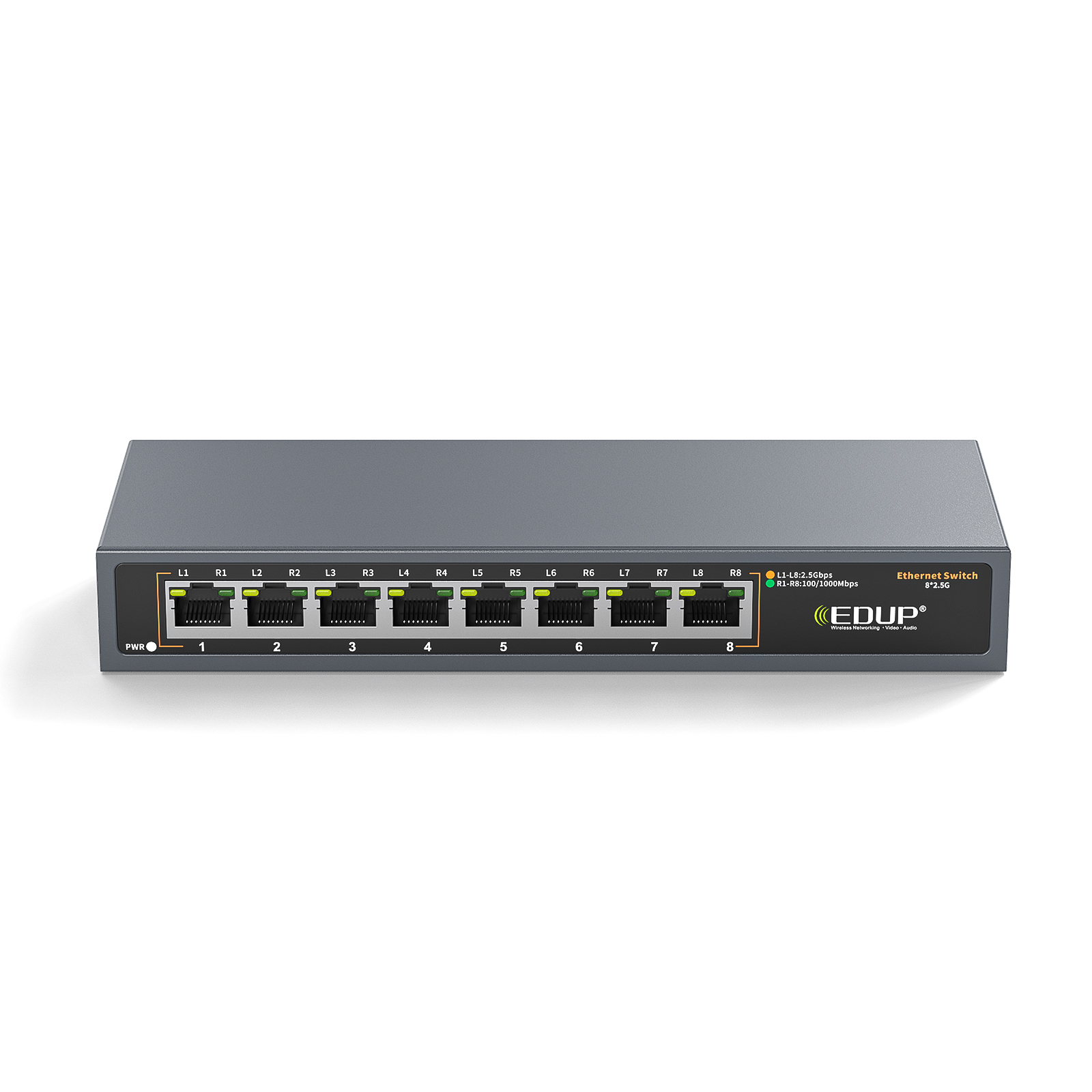 EDUP EP-SG7820 8-Port 2.5 Gigabit Ethernet Switch edup ep sg7820 8 port 2.5 gigabit ethernet switch