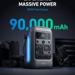 anker solix c300 dc power bank station 288wh