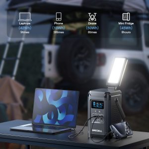 Grecell 240W 12000mAh Mini Outdoor Portable Lifepo4 portable power station