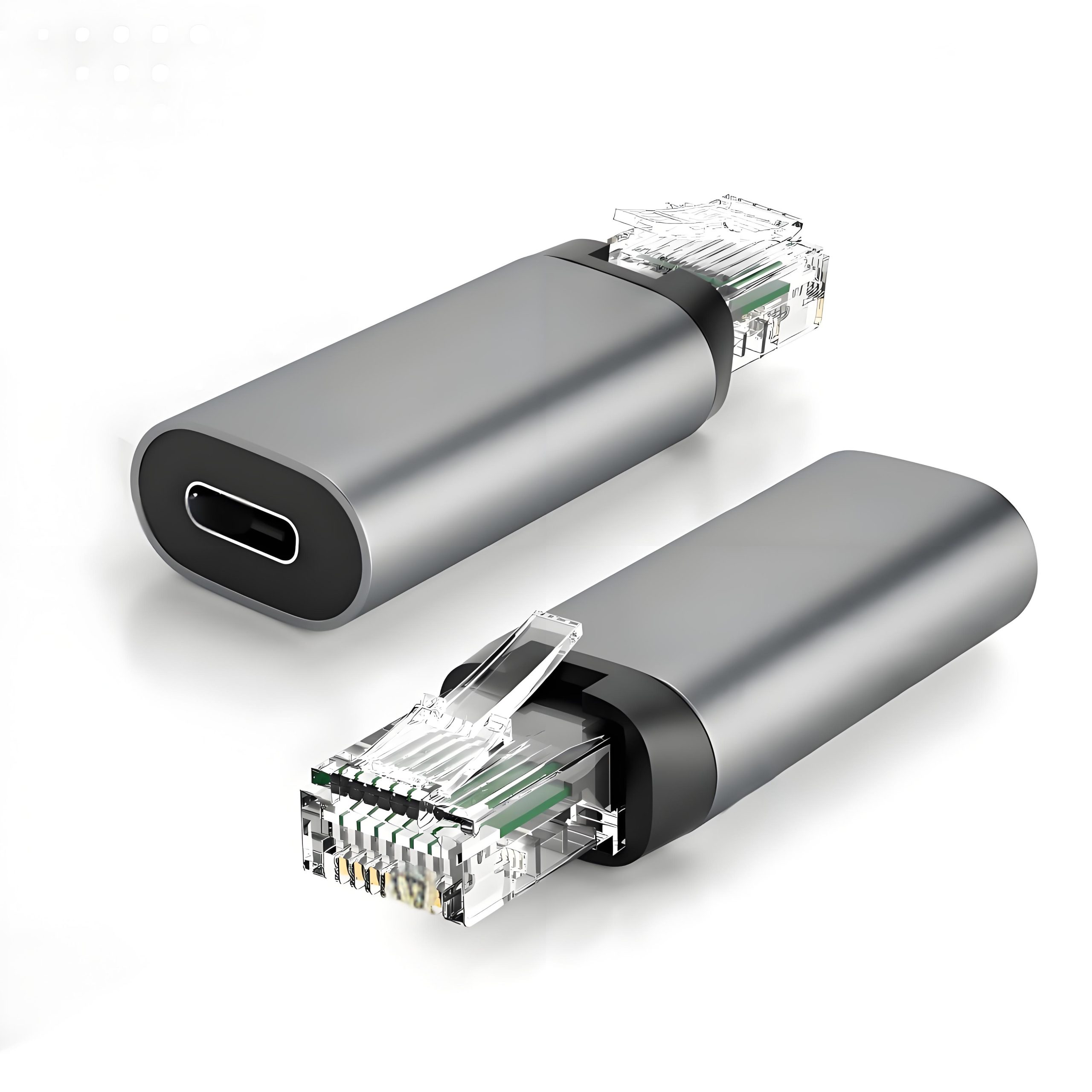 type c female to rj45 male ethernet converter