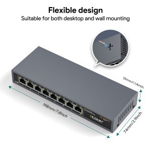 EDUP EP-SG7820 8-Port 2.5 Gigabit Ethernet Switch