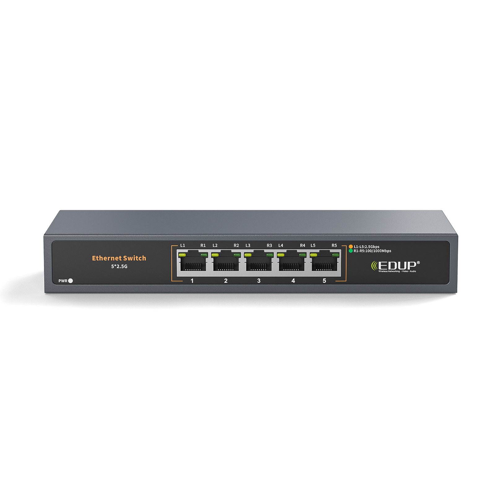 EDUP EP-SG7821 5-Port 2.5 Gigabit Ethernet Switch auto draft