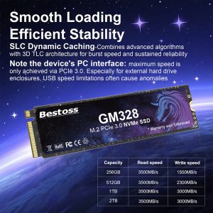 Bestoss M.2 PCIe 3.0 NVMe SSD