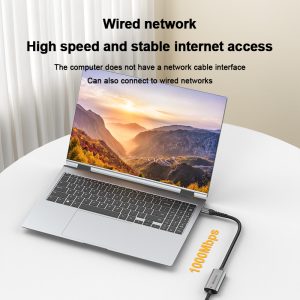 1000Mbps USB C to RJ45 Gigabit LAN Network Adapter Type C to Ethernet Cable