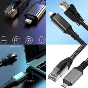 HLY USB-C to Gigabit Ethernet Adapter Cable