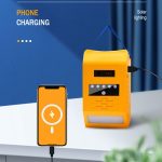 20w portable mini solar power system for home electricity generating and led indoor lighting kits