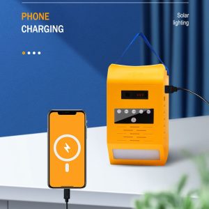 Power-Solution 20W Portable Mini Solar Power System for Home Electricity Generating and LED Indoor Lighting Kits