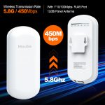 mosslink 1 2km 5.8ghz outdoor wireless bridge