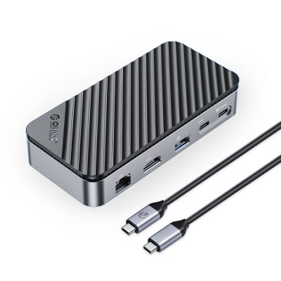 orico dpm2p9 m.2 hard disk enclosure with 10 in 1 hub